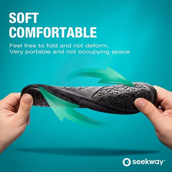 SEEKWAY Womens & Mens Water Shoes- Black - Picture 13 of 14